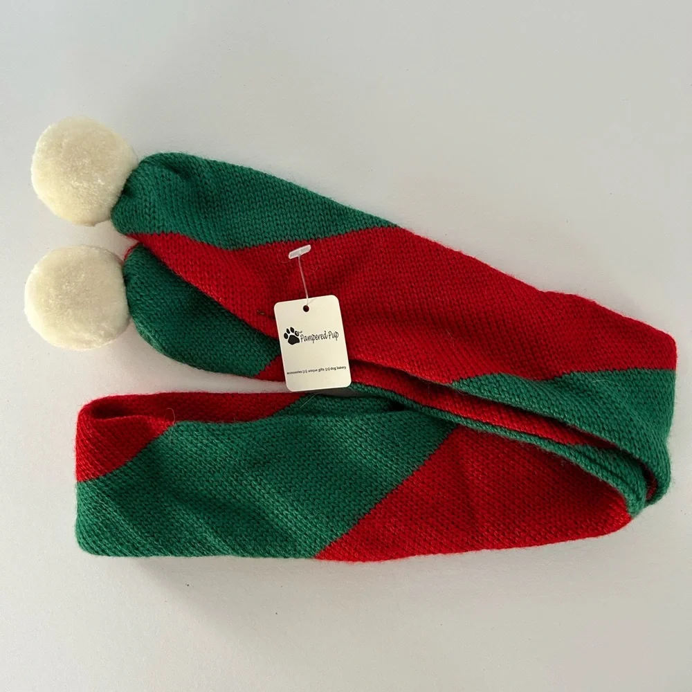 🦋 5/$25 - Christmas Scarf for Pets by The Pampered Pup